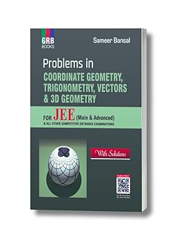 Problems in Coordinate Geometry, Trigonometry, Vectors & 3D Geometry (Including Solution Book)