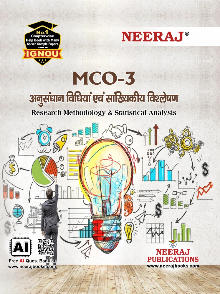 NEERAJ : MCO-3 Medium: Hindi Research Methodology & Statistical Analysis
