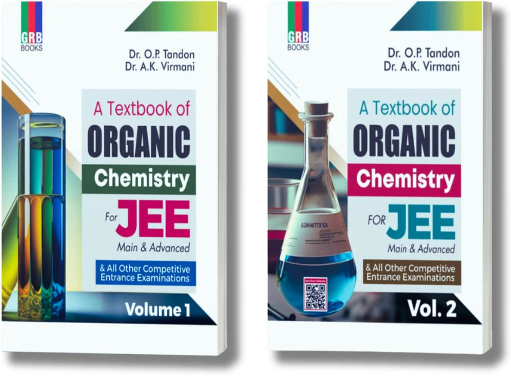 A Textbook Of Organic Chemistry (Vol.1 & Vol.2) For Jee (Main & Advanced) & And All Other Competitive Entrance Examinations - Combo English Medium
