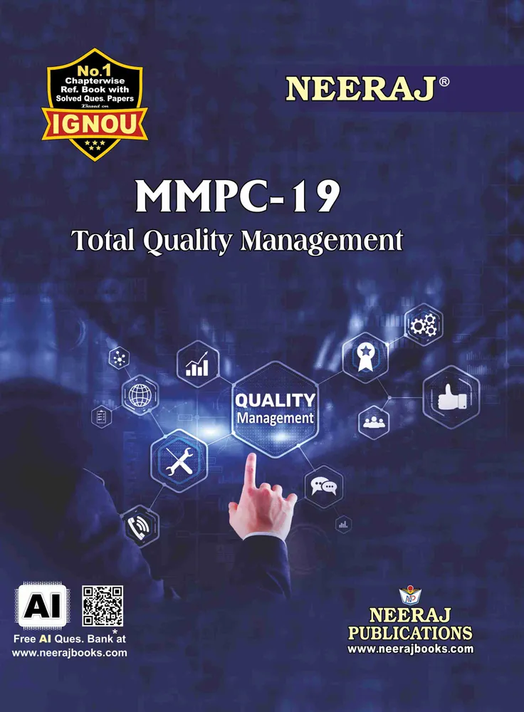 NEERAJ : MMPC-19 Medium: English Total Quality ManagementNEERAJ : MMPC-19 Medium: English Total Quality Management
