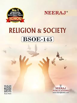 NEERAJ BSOE-145 Religion and Society | English Medium
