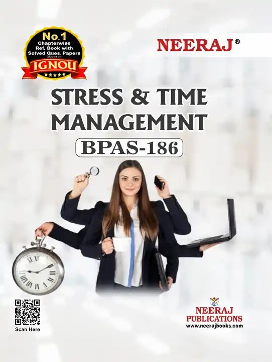 Neeraj BPAS-186 Stress and Time Management English Medium