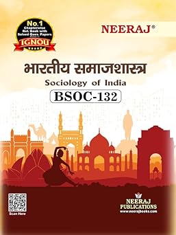 NEERAJ BSOC 132 भारत का समाजशास्त्र - Hindi Medium 