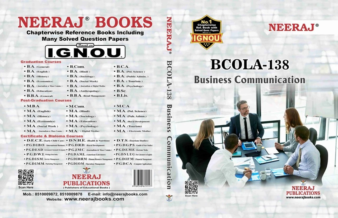 NEERAJ : BCOLA-138 Medium: English Business Communication