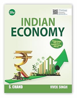 New Edition: Indian Economy Book 2026 - 2027 (10e) GS Paper 3 | Best for UPSC Exam, State PSC, RBI Grade B, IFS JAIIB, CAIIB, IIBF, NBARD, SEBI, SSC ... Budget & Economic Survey | PYQ Question Bank