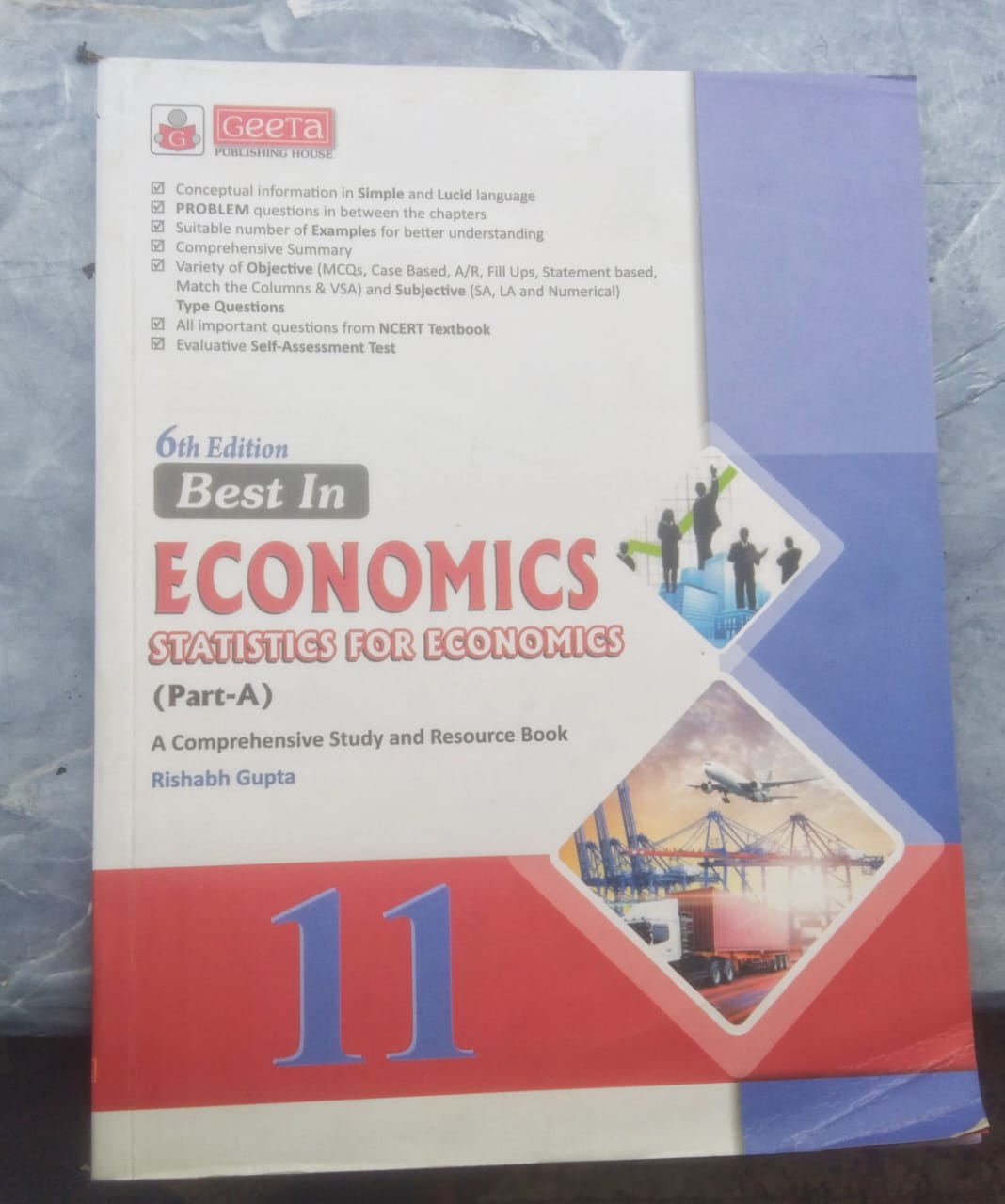 I TO XII SCHOOL 6TH EDITION BEST IN ECONOMICS STATISTICS FOR ECONOMICS PART -A CLASS 11TH