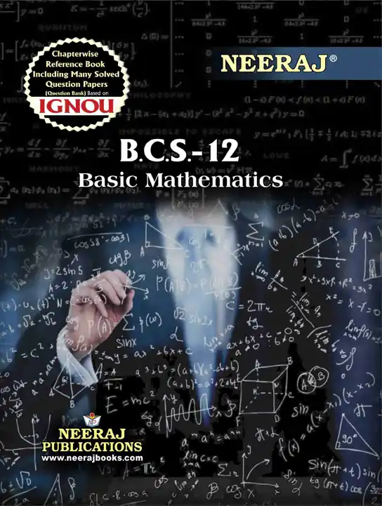NEERAJ : BCS-12 Medium: English Mathematics Course :BCA
