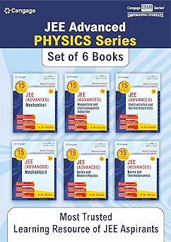 Cengage Physics Combo for JEE Advanced: Mechanics I + Mechanics II + Magnetism & Electromagnetic Induction + Electrostatics & Current Electricity + ... Free Online Assessments & Digital Content