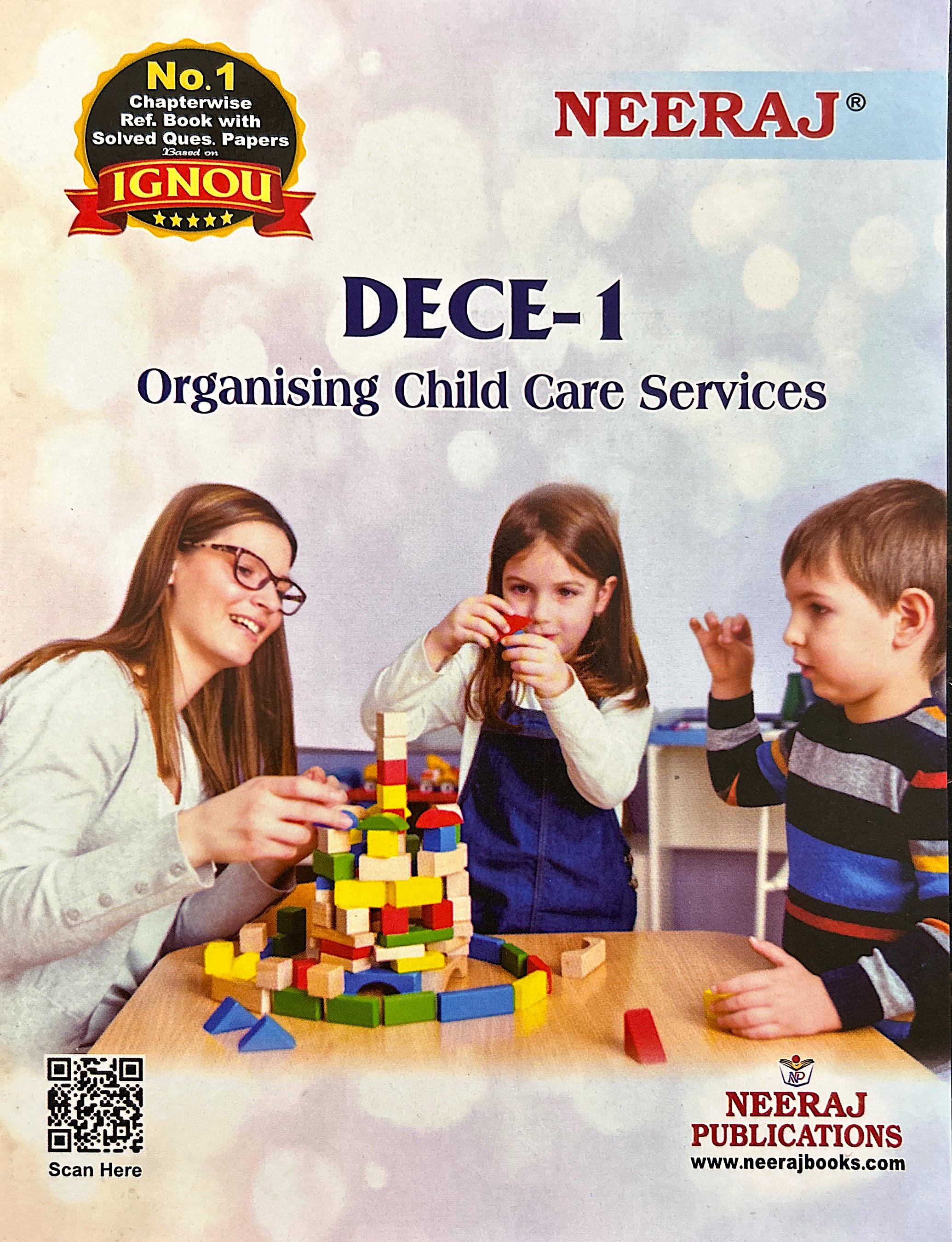 NEERAJ : DECE-1 Medium: English Organising Child Care Services
