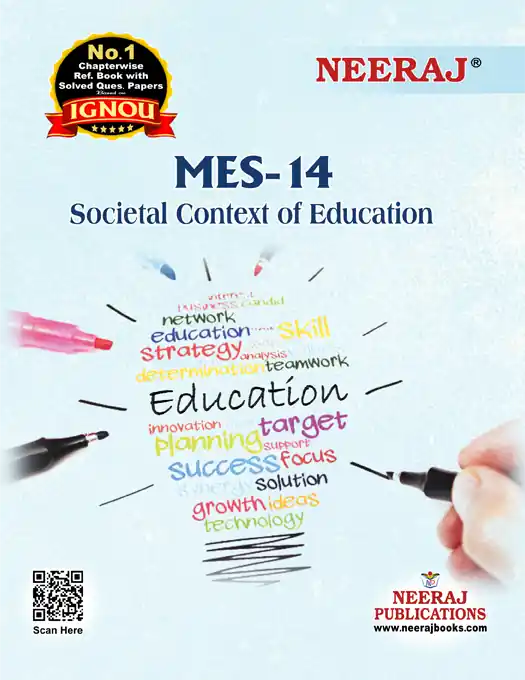 NEERAJ : MES-14 Medium: English Societal Context of Education
