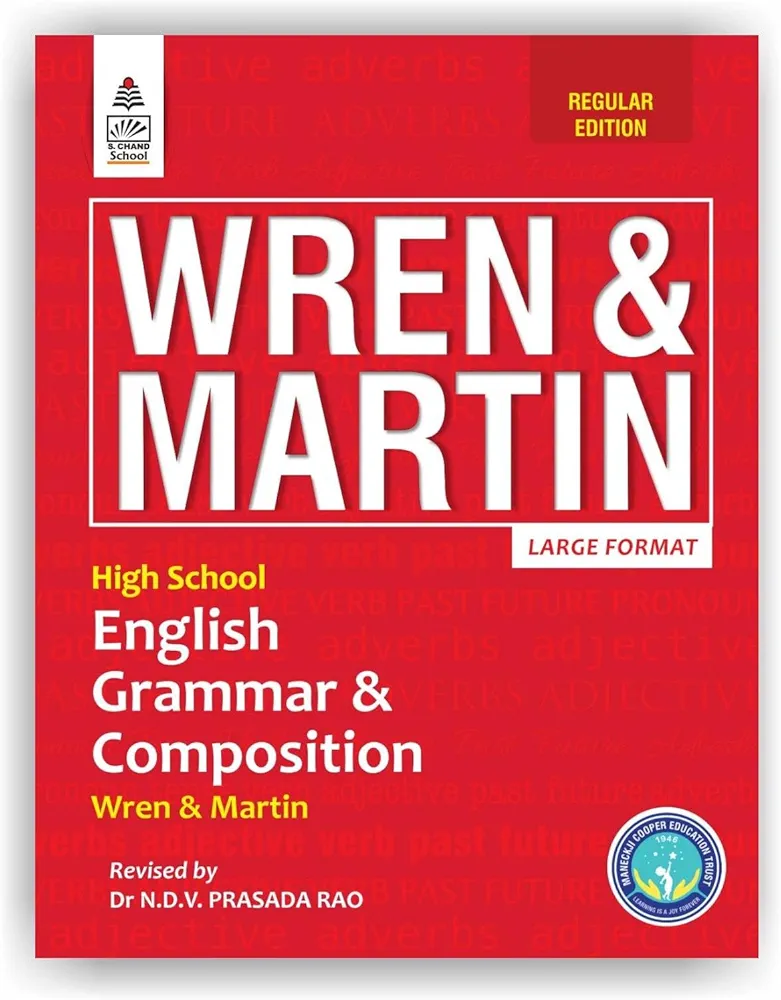 Wren & Martin's High School English Grammar & Composition – Regular Edition